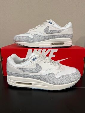 Size 9 - Nike Women’s Air Max 1 “Safari - Summit White”